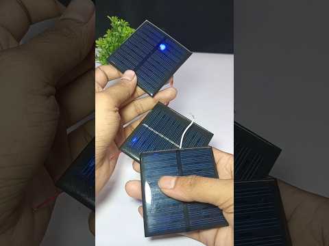 Small size solar panel #project #experiment #shortfeed #dcmotor