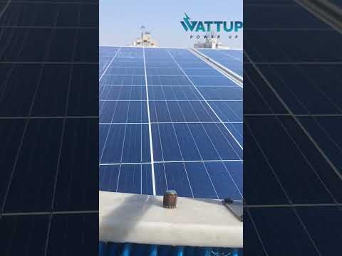 The EASIEST Way to Clean Your Solar Panels in Just 5 Minutes #asmr #satisfying