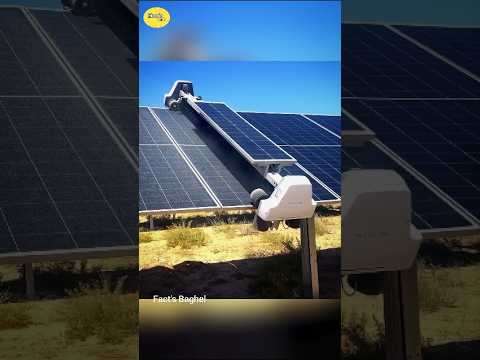 How China cleans millions of solar panel 😯