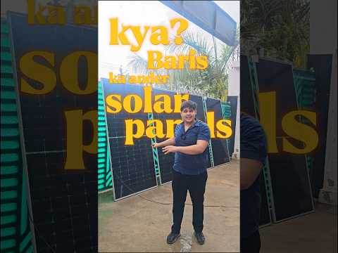 Live Testing: Kya Barish Mein Solar Panels Kaam Karte Hain?