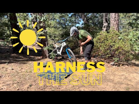 These New Solar Panels Are a Game Changer. Charge your E-Bike Anywhere there is Sun!