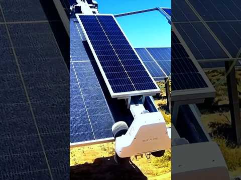 How To Clean Lakhs Of Solar Panel In Desert ?