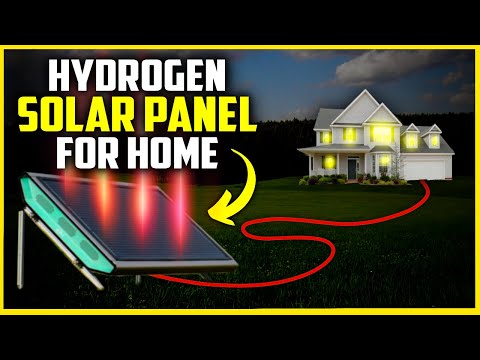 NEW Solar Panel Produces Cheap Green Hydrogen at Home | BREAKTHROUGH!