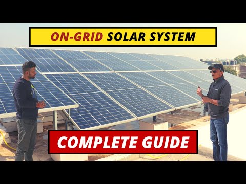On-Grid Solar Power System in India | On Grid Solar Panel | On-Grid Solar Panel System For Home