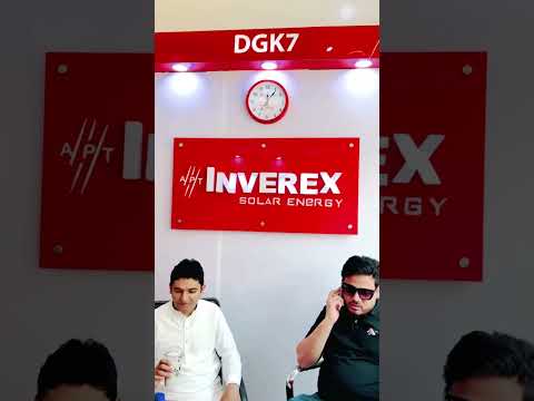 Welcome To Inverex Solar Panels Head Anas Zafar. Thank u Inverex.