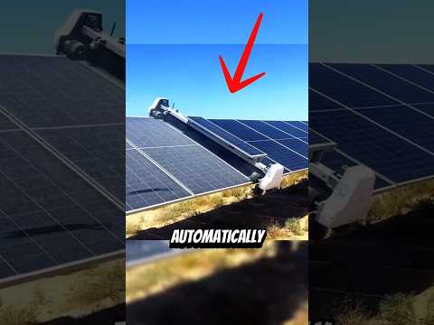 Who CLEANS Thousands of SOLAR PANELS in the DESERT? 💨🏜⚡️🪟