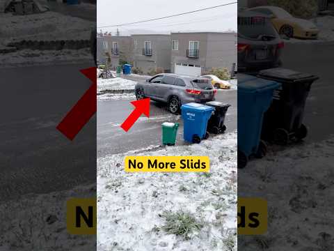 This Road Melts Ice Automatically with Solar Power