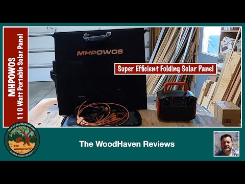 Is This The Best Folding Solar Panel? – MHPOWOS 110 Watt Solar panel