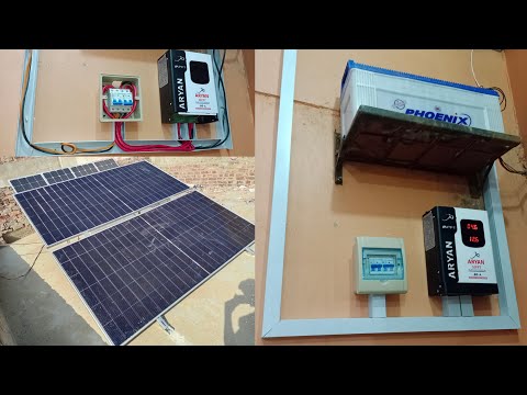 1.2KW Solar System Installed | 585watt Solar Panels | 60Amp MPPT Controller | 12Volt DC System |