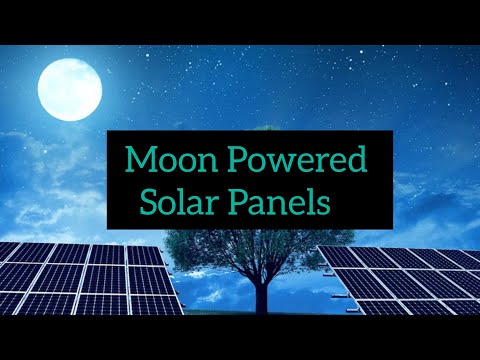 Can Moonlight power Solar Panels?