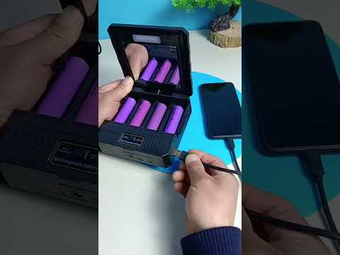 “Old batteries + sunlight = super power bank πβοΈ #PowerBank #SolarCharger #TechShorts