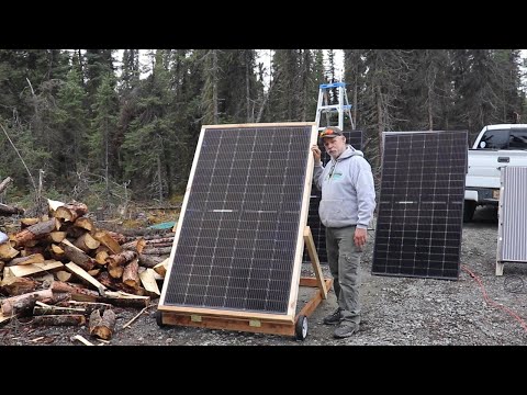 Building a SIMPLE rack for solar panels