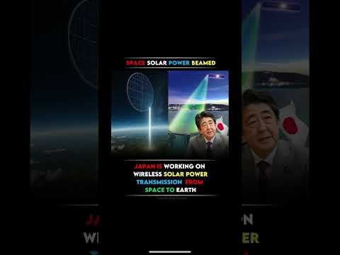 Japan Working on Wireless Solar power from space to Earth 🔥||#trending #shorts #subscribe #share