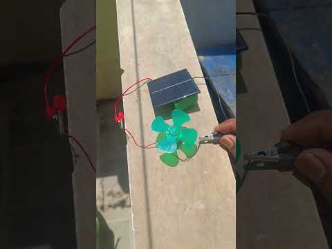 solar power dc motor #solarenergy #innovation #science #scienceexperiment #dcmotor