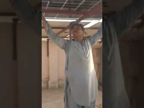 Solar panels  fitting on customise Structure with my team