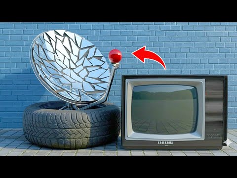 Endless Free Energy! I Turn Old TV into Solar Panels and Use Them For My House All Summer Long