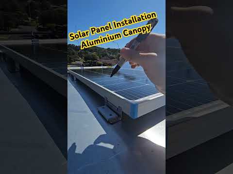 Install Solar Panels 4×4 Roof top Canopy Renogy 200 Watt #hilux #Offgrid #Camping #4wd Toyota hilux
