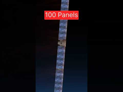 100 Solar Panels vs Re-entry 🔥 #shorts