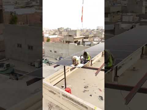 12 kw solar panels #construction #welding#shortvideo #viralvideo #solarenergy#trendingshorts