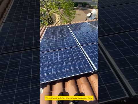 Solar Panels on Rooftops