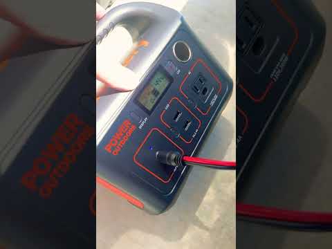 Harbor freight 100W foldable solar panels and jackery 290 power pack