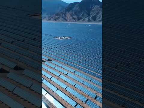 China Desert MAX Solar Power Plant | Clean Energy System | Robotic Tech in Action!