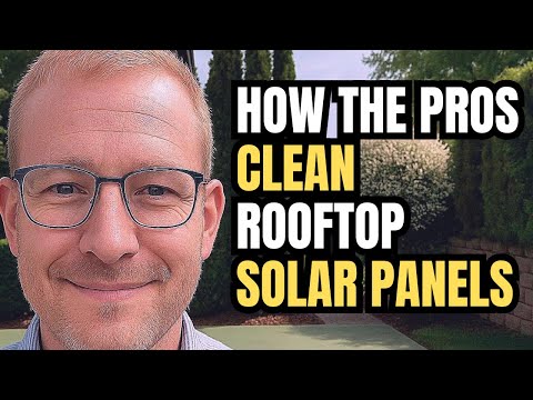 How The Pros Clean Your Solar Panels