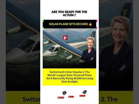 Solar Power Takes Flight !! #trendingnews #technology