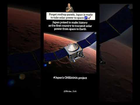 Forget rooftop panels, Japan is ready to take solar power to space