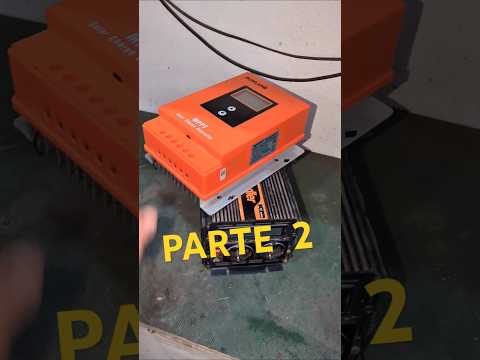 electricidad gratis !!! cargador powemr, inversor edecoa, batería 12v y panel solar 12v