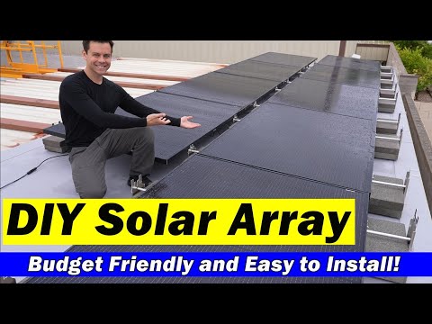 Cinder Block Solar Array: IntegraRack IR-05