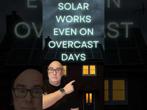 Can Solar Panels Work in Cloudy Weather? Here’s Proof #heatpumps #solartips #renewableenergy