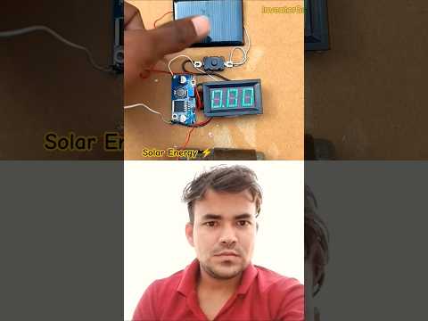 Mini Solar Energy Generator ⚡#solarsystem #solarpower #youtubeshorts