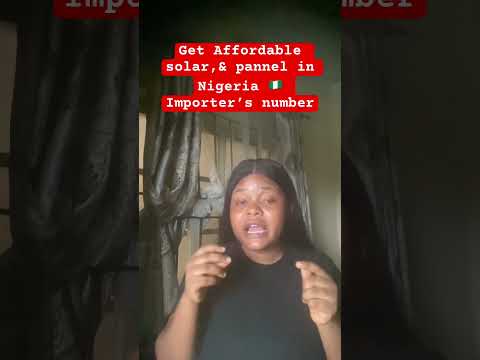 Where to get solar panels and battery in Nigeria 🇳🇬 #shorts #solar #solarsystem #foryou #solars