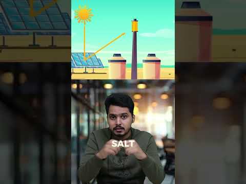 This solar farm generates electricity… WITHOUT solar panels. 🤯