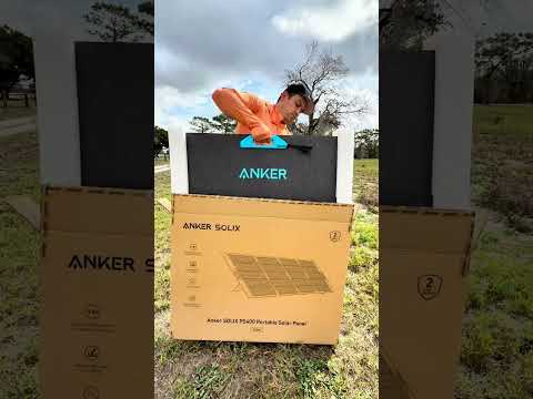 Unboxing 400W Solar Panel