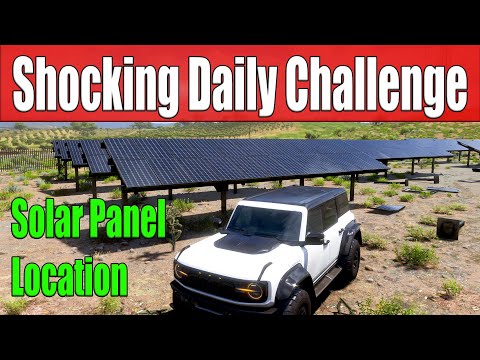 Forza Horizon 5 Shocking Daily Challenge Smash 20 Solar Panels in 30 Seconds
