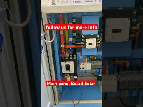 Main panel Board Wapda&solar For any type of order and visit contact us on 03024023833