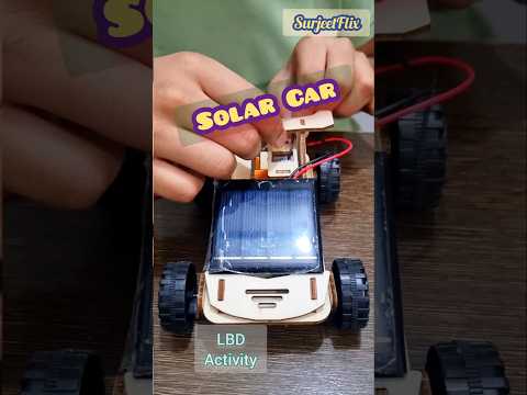 Solar Car ! junior science project ! #shorts #shortsfeed #trending #science #viralshort
