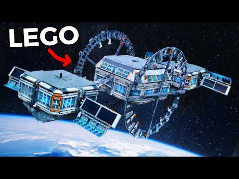 I Built a LEGO Space Station!