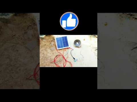 Bluetooth system solar panel se chalayen 💪 #experiment