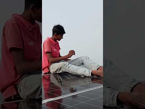 Solar Panel Stractuer  check Maintenance Service #electrical #solar #solarinstallation #maintance