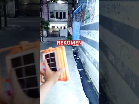 lampu emergency solar panel tenaga surya bisa  cas ulang bisa jadi powerbank 3 warna sinar ip66