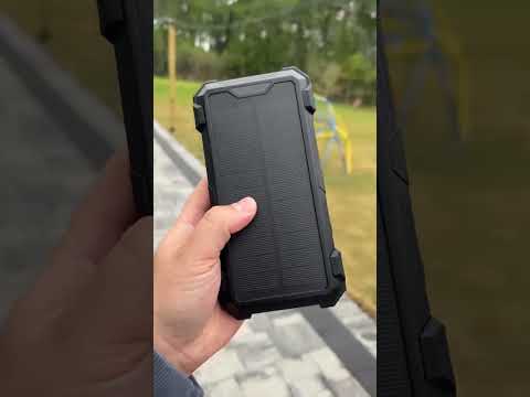 10W Solar Panel with Inverter for Maximum Sun Power #solar #powerbank