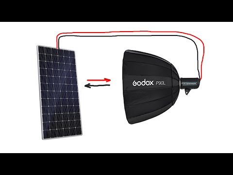 how to make solar panels work at night free energy