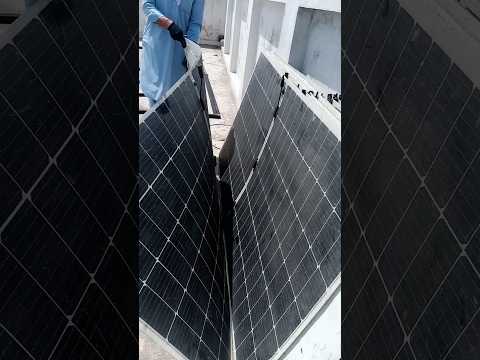 Used flexible Solar panel hong kong imported #FlexibleSolar #electrical #electrician  #solarpanel