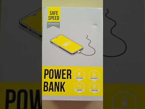 BATERÍA EXTERNA SOLAR CON 3 PANELES SOLARES Y 4 CABLES