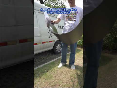 95% Thinner Than Regular Panels – The Ultimate Stealth Solar Panel!