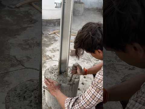 Solar structure civil work complete #renewableenergy #solarpanels #solar #subscribe #viralshorts