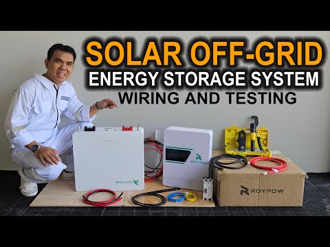 Beginner Friendly DIY Off-Grid ROYPOW Solar Energy Storage System – Step by Step